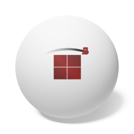 All Over Windows Ping Pong Balls, 6 pcs