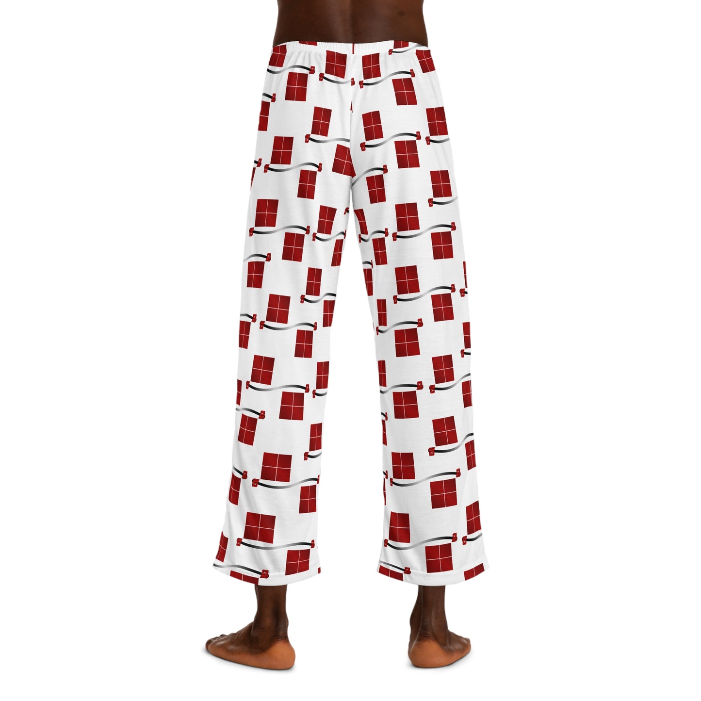 All Over Windows Men's Pajama Pants (AOP)