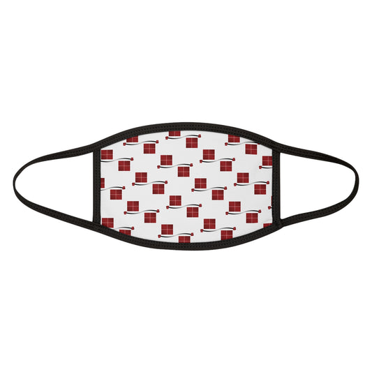 All Over Windows Stylish Mixed-Fabric Face Mask with Geometric Design - Comfortable and Breathable